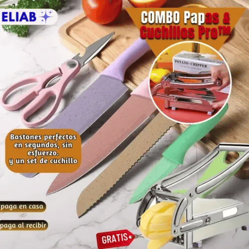 Combo Papas & Cuchillos Pro™ — Todo lo que necesitas hoy
