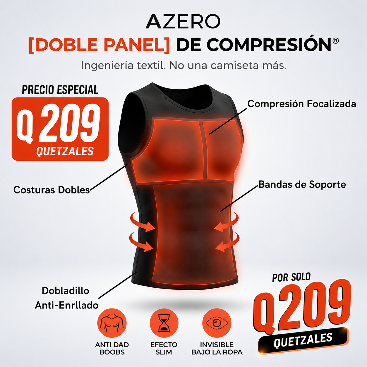 BODYFORGE™ – Camiseta de Compresión