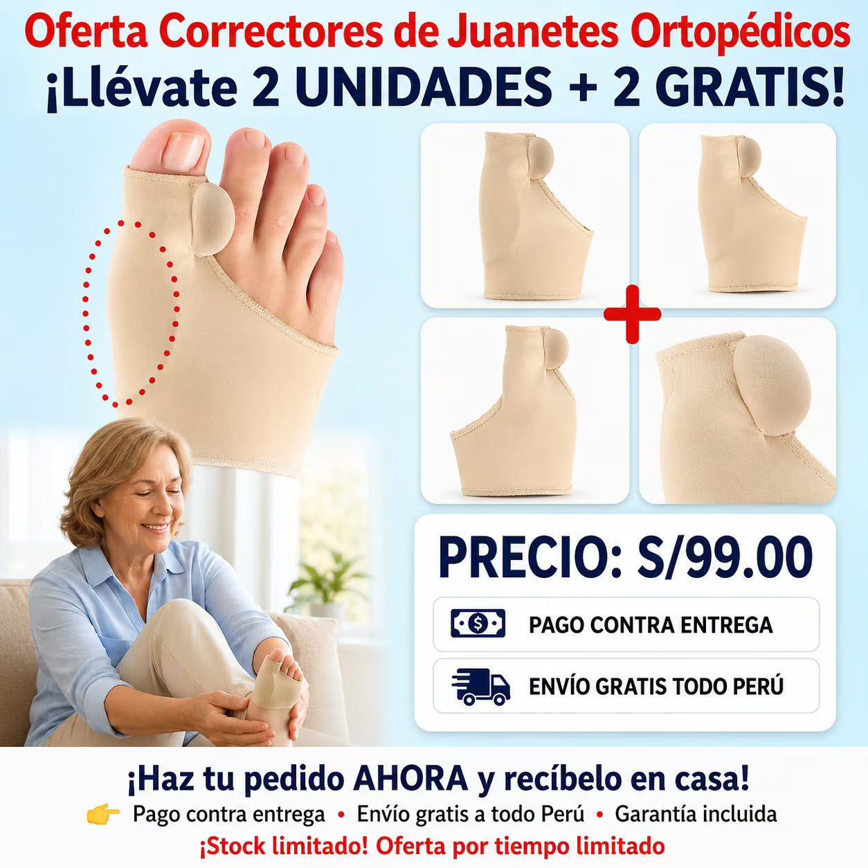 Pack de Correctores FlexRelax™ — el segundo par va gratis
