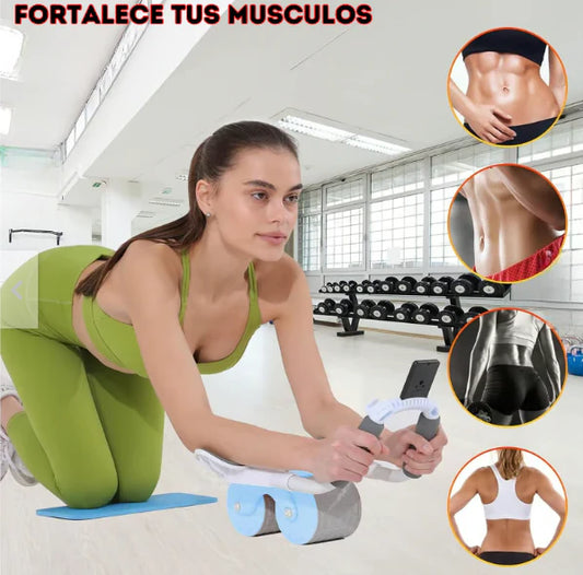 RODILLO ABDOMINAL CON REBOTE AUTOMÁTICO