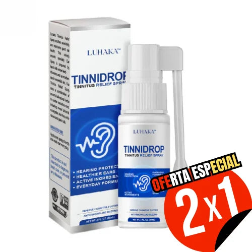 Tinnidrop® | Spray Limpiador de oídos