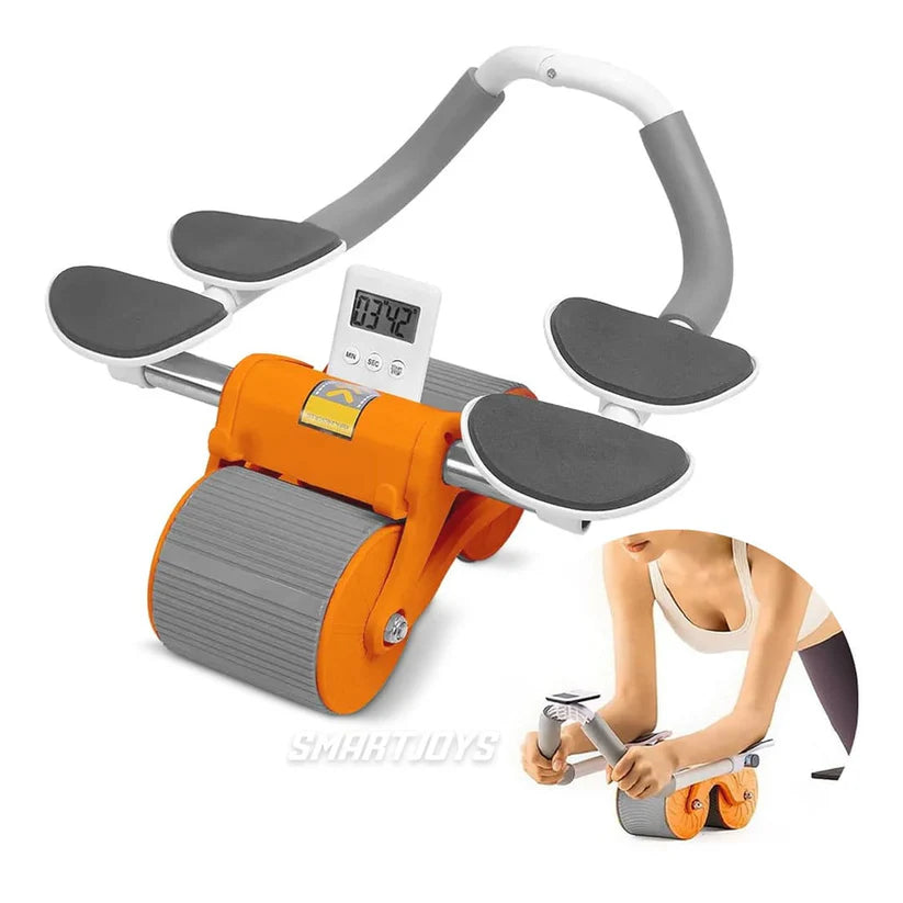 RODILLO ABDOMINAL CON REBOTE AUTOMÁTICO