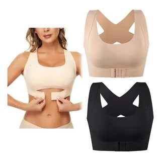 Brasier Corrector de Postura con Bandas Cruzadas en X