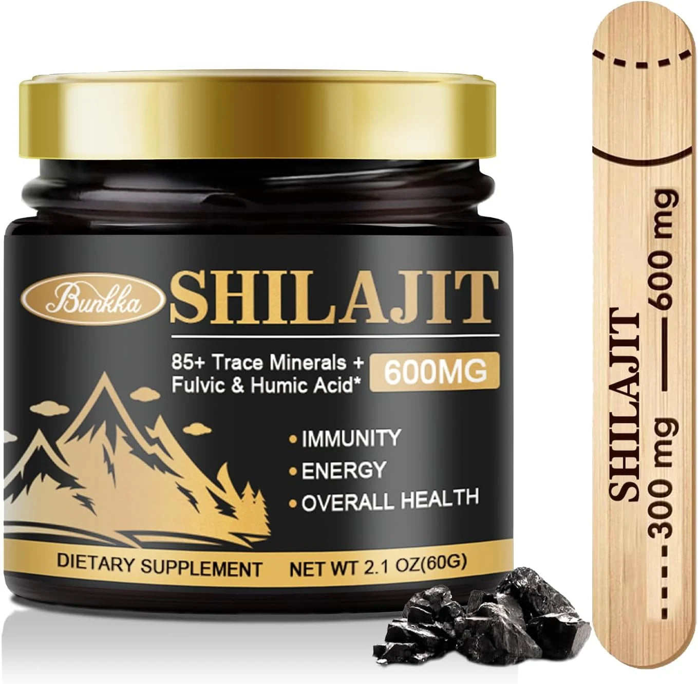 100% Certificado Shilajit Resina Para Energia Y Vitalidad