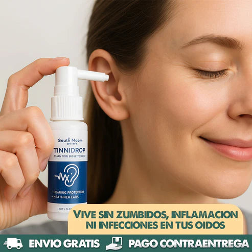 Tinnidrop® | Spray Limpiador de oídos