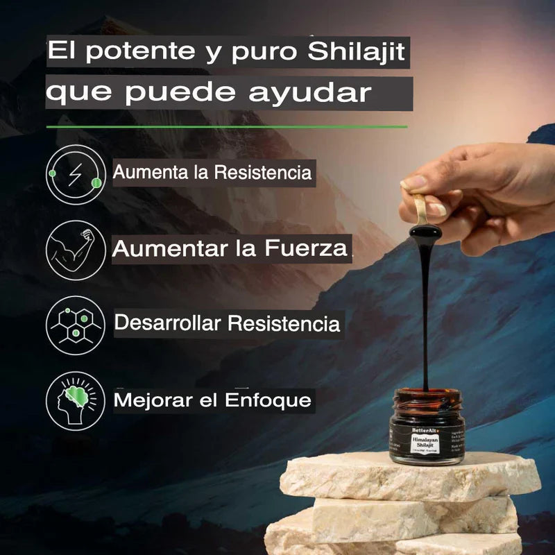 100% Certificado Shilajit Resina Para Energia Y Vitalidad