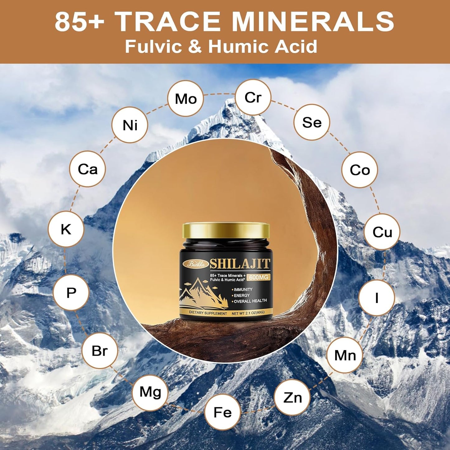 100% Certificado Shilajit Resina Para Energia Y Vitalidad