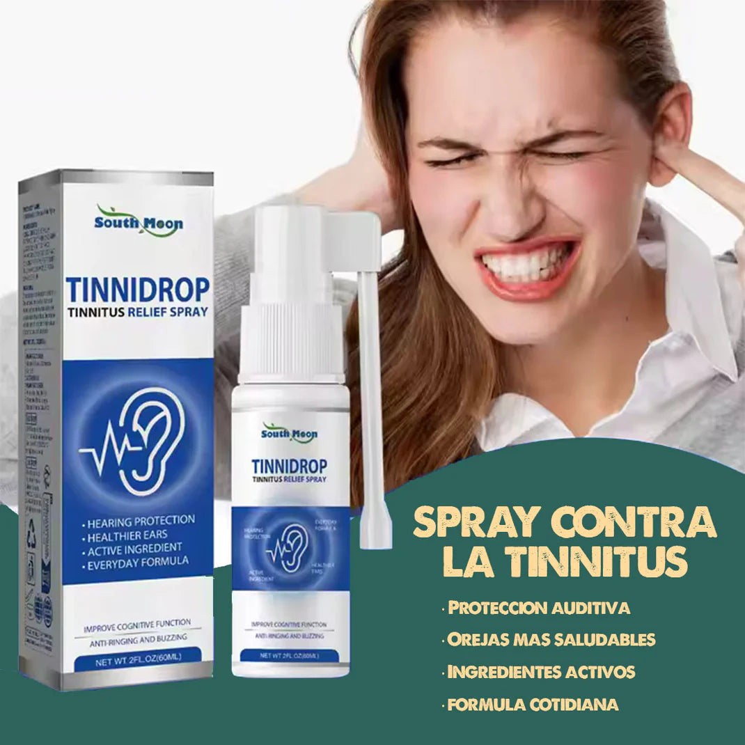 Tinnidrop® | Spray Limpiador de oídos